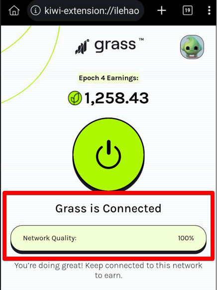 GRASSスマホ接続2