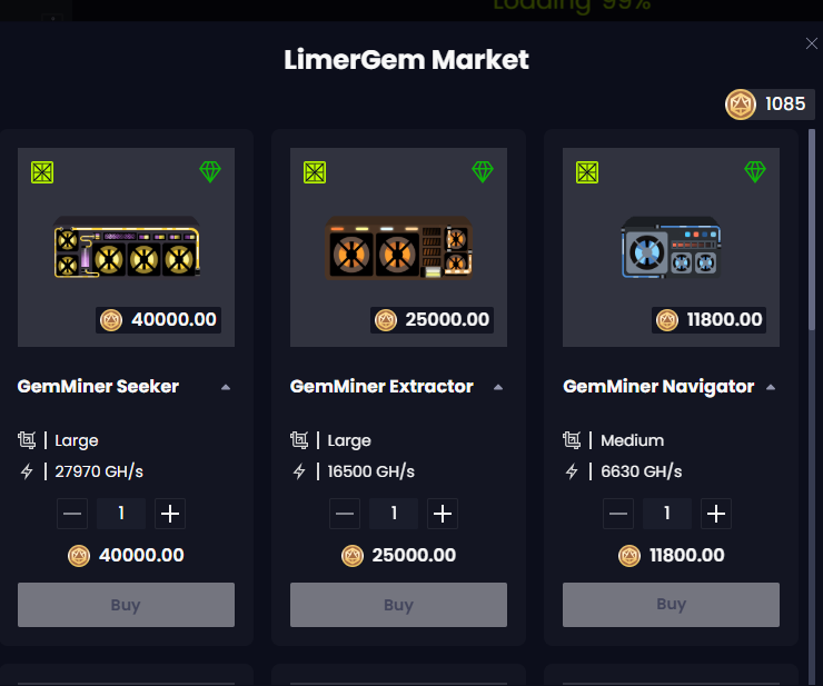 LimerCoin LMGマーケット